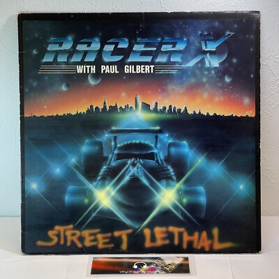 Racer-X - Street Lethal / LP 1986 Shrapnel Records - SH-1023 US VG+/EX Japan