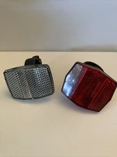 SE Bicycle Front And Rear Reflecters - New