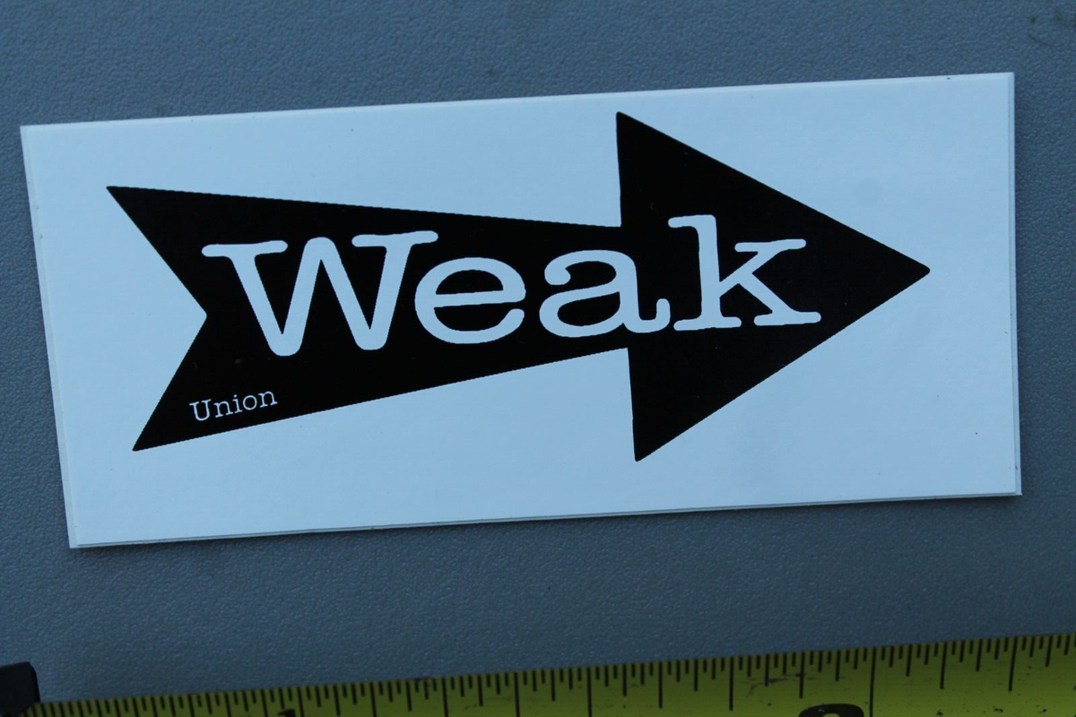 UNION Skateboard Wheels Weak Black White 90's GB3 Vintage