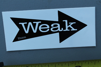 UNION Skateboard Wheels Weak Black White 90's GB3 Vintage