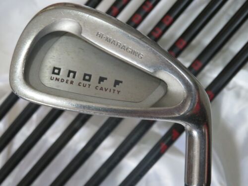 DAIWA GLOBERIDE ONOFF Under Cut Cavity 8PC R-FLEX IRONS SET GOLF CLUBS NWO - Picture 5 of 9
