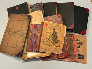 Lot of 15 Diaries 1899 - 1951 Mexico NY & Green Village NJ - Noe Dairy Farm