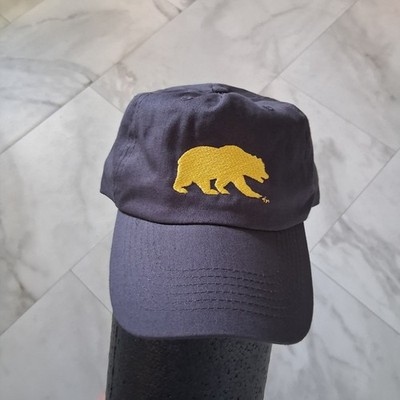 Hit Wear Golden Bears Baseball Hat Navy Blue Adjustable Cap 