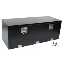  48 Inch Steel Tool Box with T-Handle Latch, Underbody Storage Truck Bed 