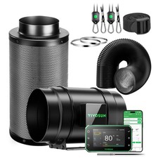 VIVOSUN G8 Smart Air Filtration Kit 8 Inline ...