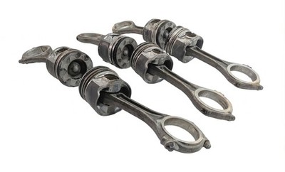 2013-2016 PORSCHE CAYENNE (958) 3.0L MCN.RB DIESEL ENGINE - PISTON SET-6