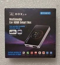 4in1 Car TV Box HDMI Multimedia Adapter Wireless Carplay & Android iOS
