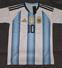 New Men S-5XL Messi 10 Football Shirt #10 Mes...