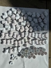 36mm 1 1/4 Job Lott of  Solvent Weld Fittings, White Approx 100 Fittings