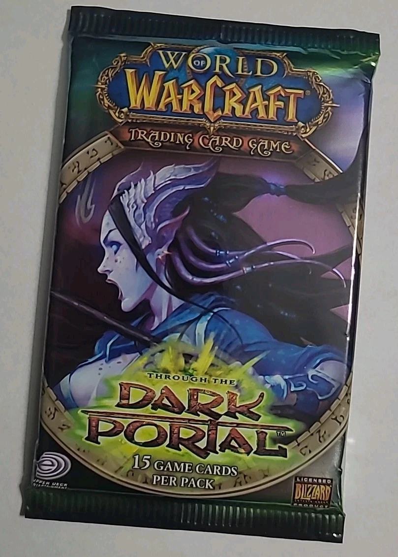 World of Warcraft TCG Sealed Collectible Card Game Packs for sale