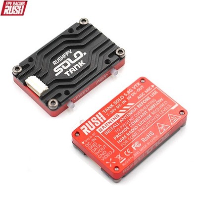 RUSH Solo Tank 5.8G VTX Video Transmitter CNC shell 1.6W High Power Built-in