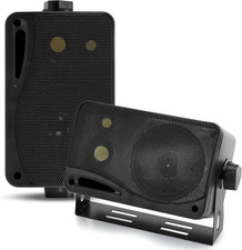 Par de Altavoces de Pared Techo Pyramid 3.5" 200W 3 Vías Interior Exterior