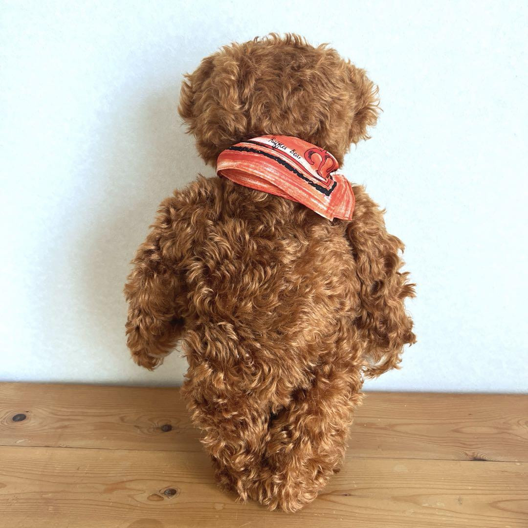 シュタイフ　ラッフルズベア　43㎝　1997年 Plush Toy Steiff Raffles Bear 43cm Singapore 1997 Brown