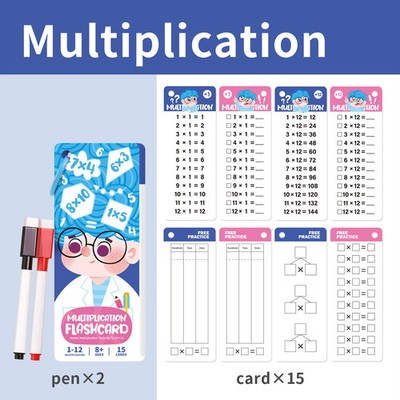 Lernkarten Mathematik Grundschul-Kleinkind Spiele Addition Subtraktion