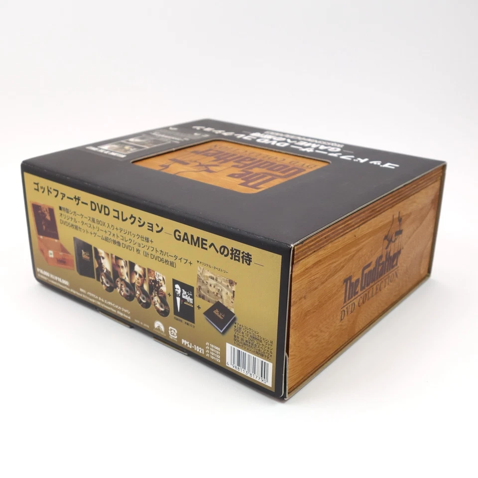 The Godfather DVD Collection Japan Limited Wooden Box Set • 10,000 Made • CIB - Image 4 of 4