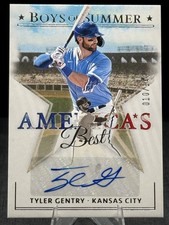 2024 Panini Boys of Summer America Best Signatures AME-TG Tyler Gentry Auto /149