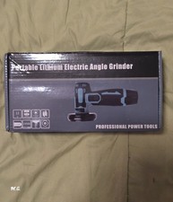 12v mini angle grinder with cutting disc ...WITH A BUNCH OF EXTRA NEW CUTTING DI