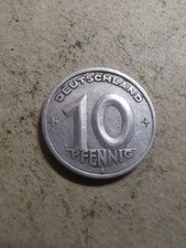 DDR 10 Pfennig 1949 A #-735