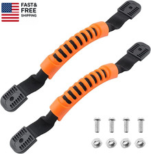 Kayak Carry Handles - Side Mount Replacement with Plastic Buckle for Paddle, Ta