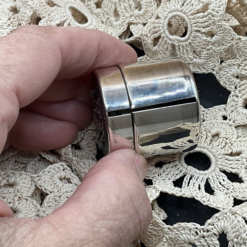 Sterling Silver Denmark Stamp Roll Container - Picture 3 of 7