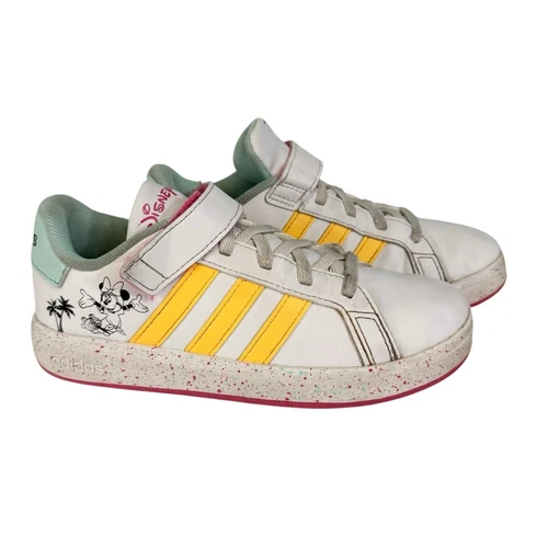 Scarpe Sneakers Adidas X Disney Grand Court 2.0 Minnie Mo Bambini Ragazze 1 Bianco