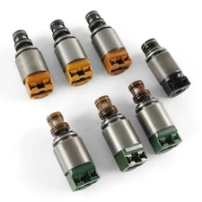 7PCS 6HP19 6HP32 TRANSMISSION SOLENOID KIT Fits FOR AUDI A6 A8 Q7 BMW X3 X5 SLB