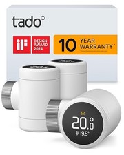 Tado Radiator Thermostat X – Trio Pack, Heating Control via App and Smart