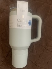 Cirkul 40 oz All-Day Stainless Steel StrawSip Gray Tumbler