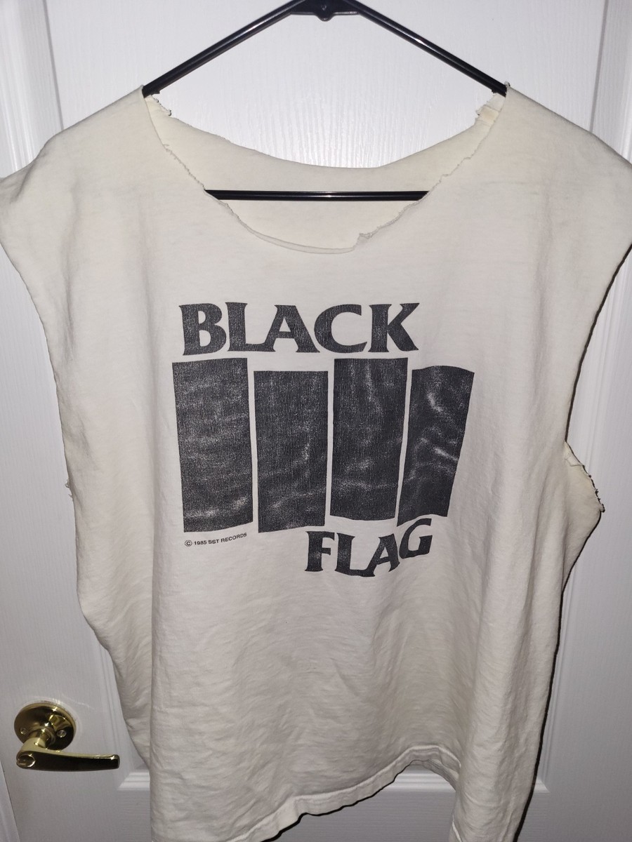 ミュージシャン Black Flag Shirt S size Black Flag Shirt XL SST Records vintage used and abused | eBay