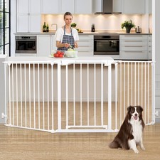 Baby Safety Gate Fence Home Pet Dog Barrier Stair Safe Secure Doorway Guard
