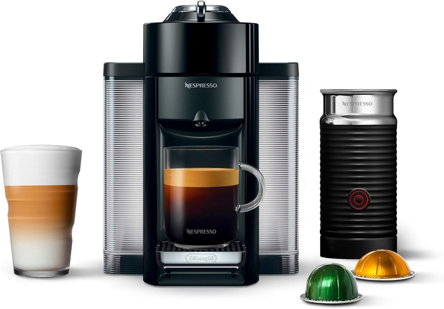 De'Longhi Nespresso Vertuo Coffee and Espresso Machine with Aeroccino ENV135BAE