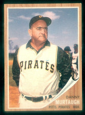 1962 TOPPS #503 DANNY MURTAUGH EXMT