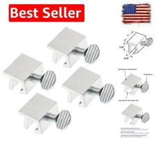 U 9819 Aluminum, Sliding Window Security Lock 4 Pack