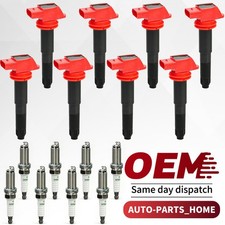 8x OEM Z&uuml;ndspule & Z&uuml;ndkerze f&uuml;r PORSCHE CAYENNE PANAMERA (970) 4.8 94860210402