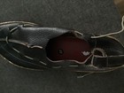 Outer Shoes Women's EU 37 Black Leather Laced slip on Flats -new — photo 4