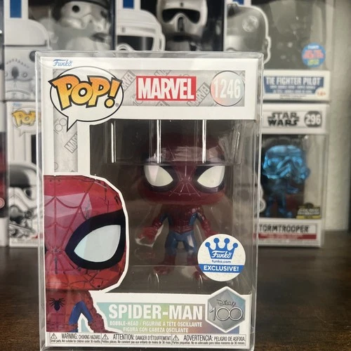 Funko Pop! Marvel Disney 100 Spider-Man #1246 (Facet) Funko Shop Exclusive