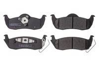 Bremsbelagsatz Scheibenbremse Denckermann B111607 FüR Jeep Cherokee 3 WH WK XK
