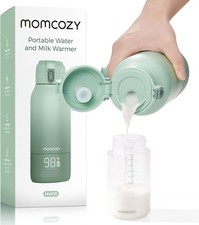 Momcozy 17oz Fast Portable Bottle Warmer for Travel Green SEALED 
