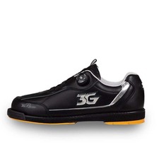 3G Men's Dial Racer Right Hand Bowling Shoes - Black/Chrome