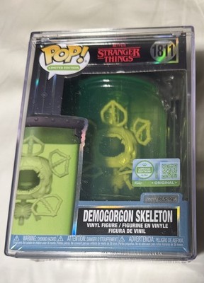 Funko Demogorgon Skeleton 1811 Ltd. 5000 Ultra Pop Stranger Things W/ Protector