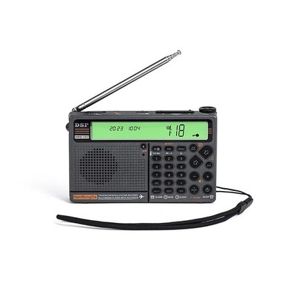 Portable HanRongDa HRD-757 Multi Band Radio Bluetooth Micro SD APP MP3 Control