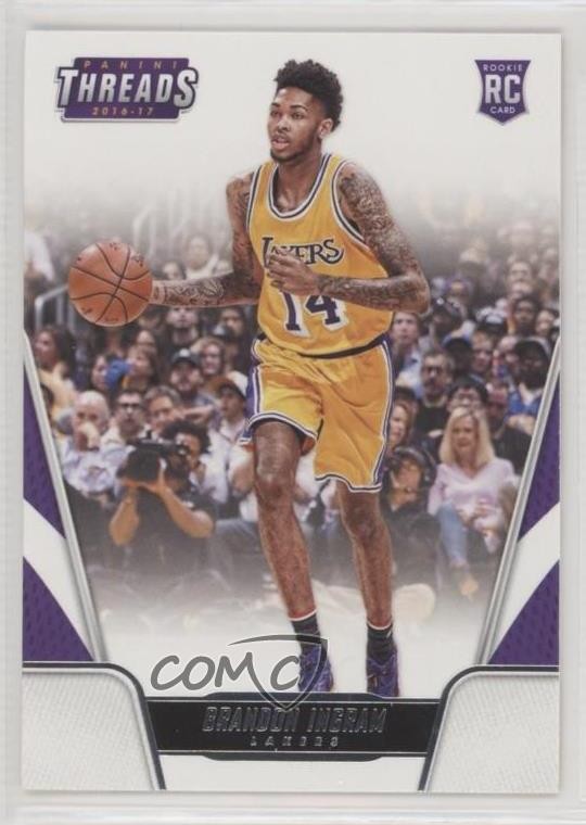 2016-17 Panini Threads Rookies Brandon Ingram #166 9k1