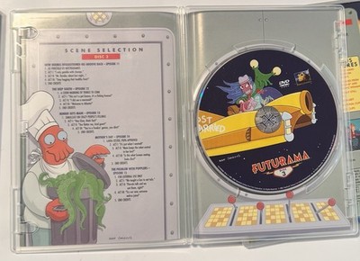 DVD TV Series Box, Futurama, Volume 2, 4-Discs, VG Condition | eBay