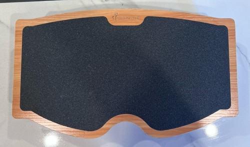 StrongTek Ergonomic Wood FootRest Rocker Balance Board 350lb Capacity