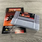Turn and Burn No-Fly Zone (Super Nintendo | SNES) w/ Instruction Manual Tested
