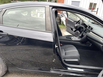 #ad #ad 2016 2021 HONDA CIVIC RIGHT ROCKER W POST BLACK PC:NH731P 101K EX T 56489 $468.75