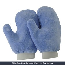 Eurow Microfiber Terry Weave Dusting Polishing Mitt Lint-free Scratch-free Eurow Microfiber Terry Weave Dusting Polishing Mitt Lint-free Scratch-free