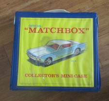 VINTAGE 1967 Official Matchbox Collectors Mini Case by Lesney No.8 Holds 18