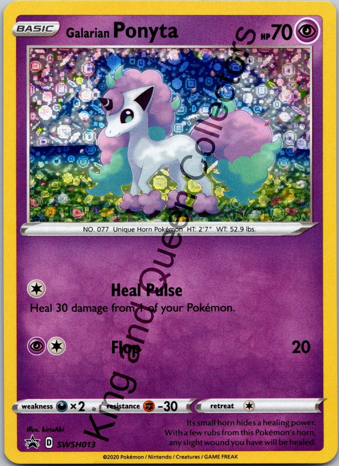 Galarian Ponyta General Mills Holo Promo Miscellaneous Cards & Products SWSH013
