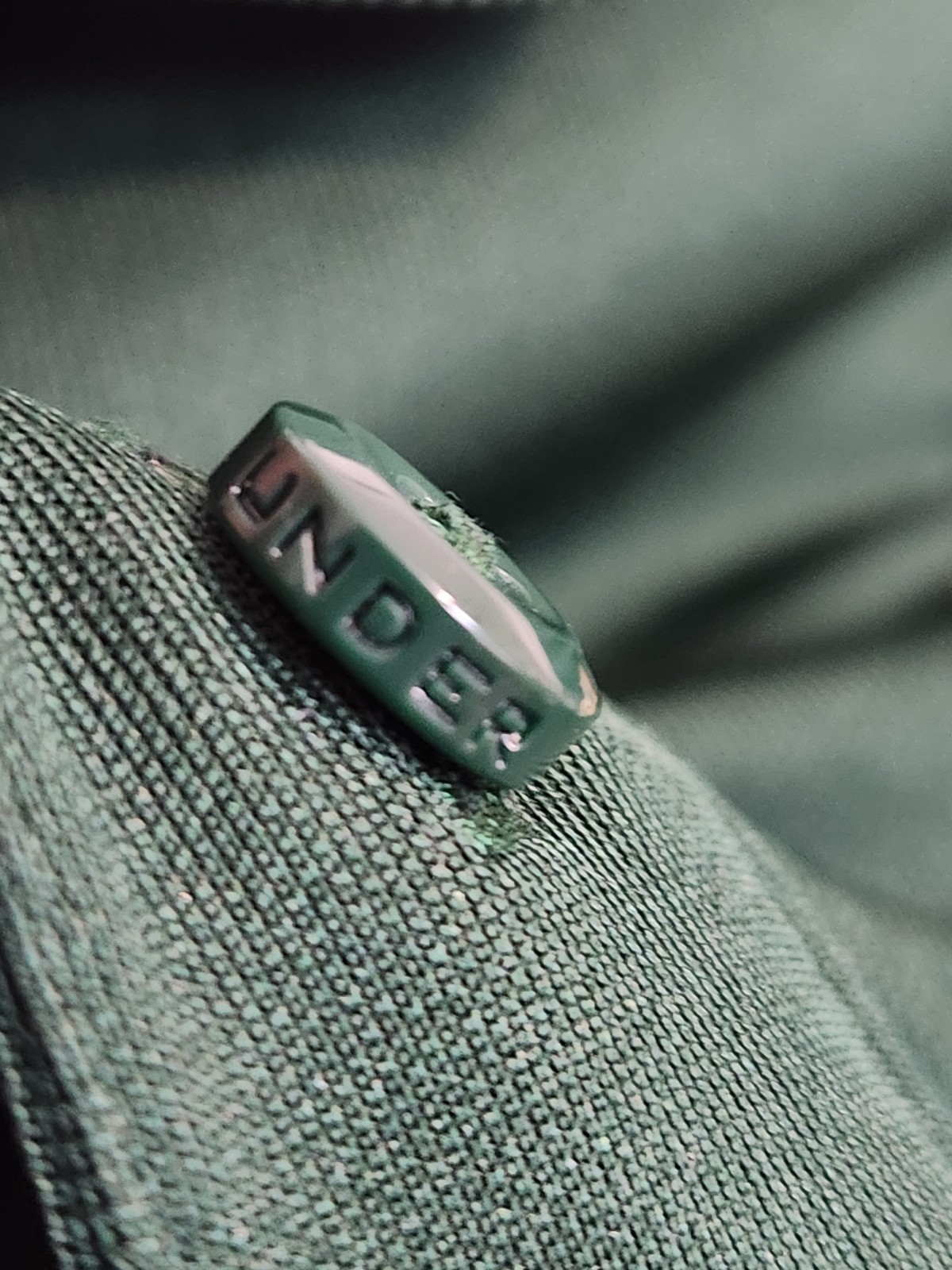 FILA Polo canottaggio Under Armour Notre Dame uomo media rara ricamata verde girocollo